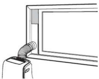 MIDEA MP12DWWBA2RCM - Type 1 : Installation de fenêtre suspendue - 8