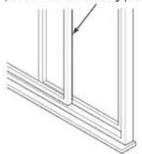 MIDEA MP12DWWBA2RCM - Type 1: Hung window installation - 7