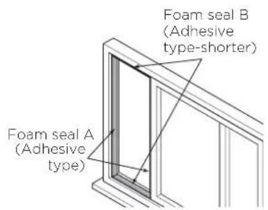 MIDEA MP12DWWBA2RCM - Type 1: Hung window installation - 5