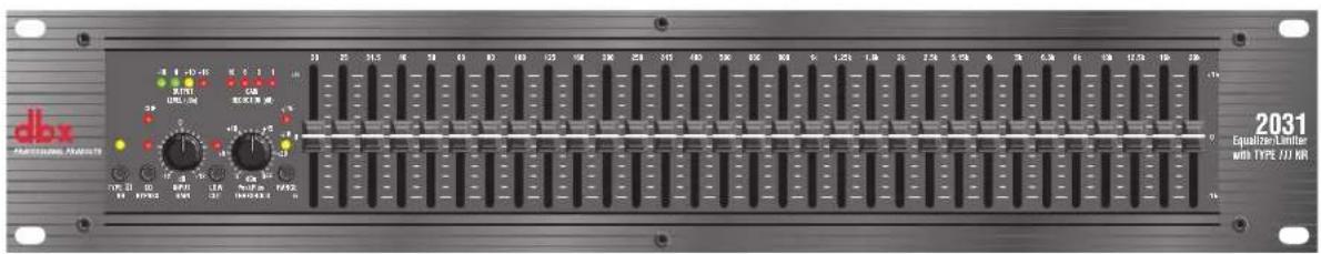 DBX 2215 - RÉGLAGES - 1