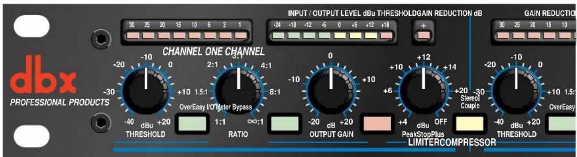 DBX 1046 - Frontplatte - 1