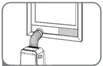 MIDEA MP10SCWBA2RCM - Type 1: Hung Window Installation - 5