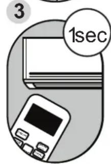 MIDEA MP10SCWBA2RCM - TIMER OFF function - 3
