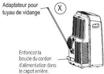 MIDEA MP10SCWBA2RCM - Drainage de l'eau - 4