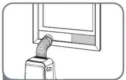MIDEA MP10SCWBA2RCM - Type 1 : installation de fenêtre à guillotine - 5