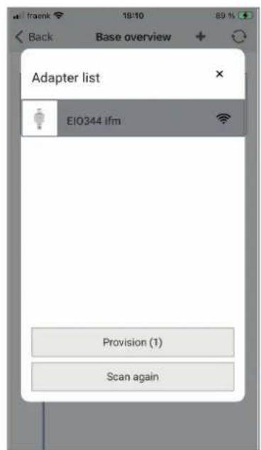IFM EIO404 - Provisionner l'adaptateur Bluetooth Mesh IO-Link - 2