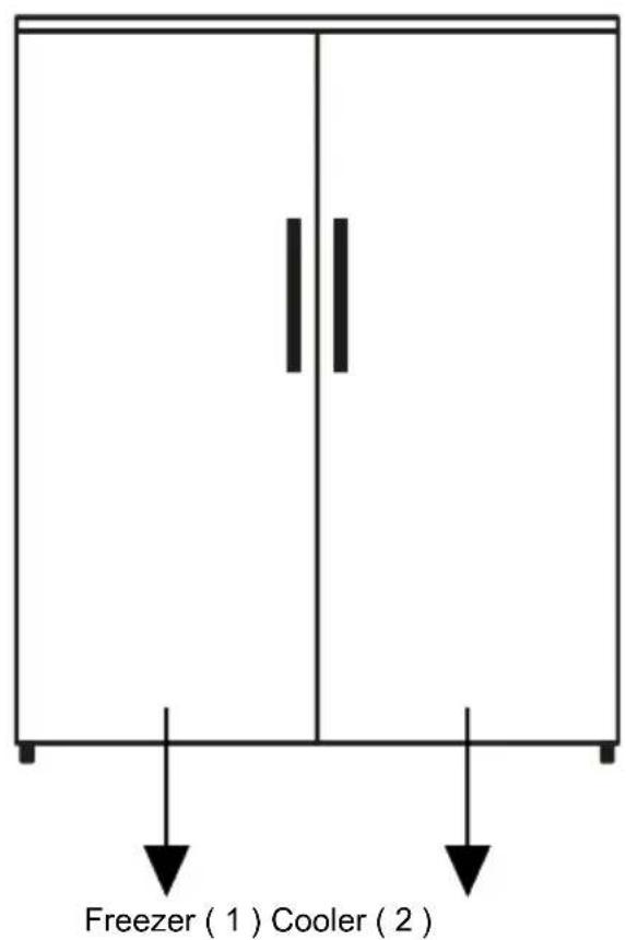 BEKO B3RMFNE314W1 - Installation of the Cooler and Freezer Products Side-by-side - 1