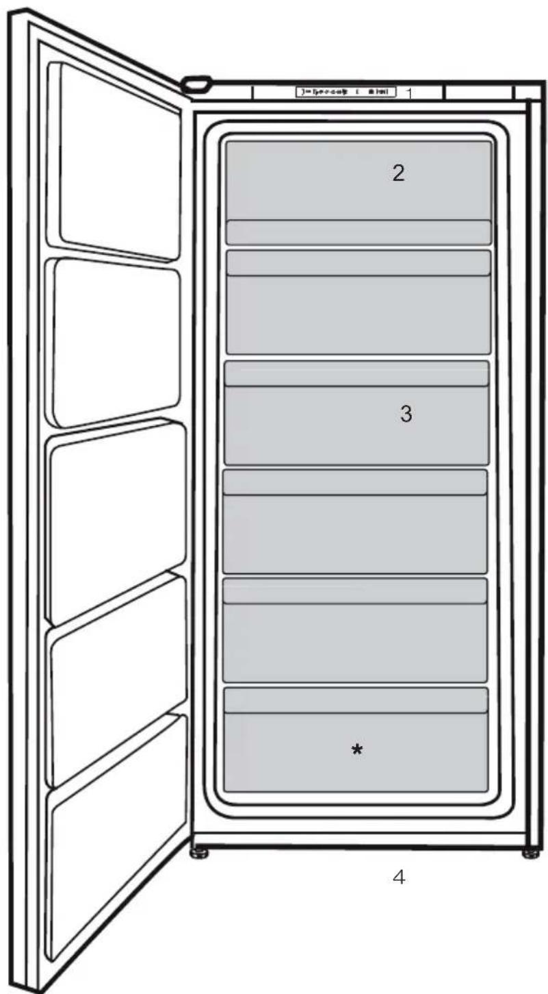 BEKO RFSM200T40WN - Your Freezer - 1