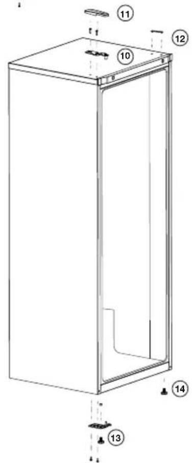 BEKO RFSM200T40WN - De deuren omkeren - 3