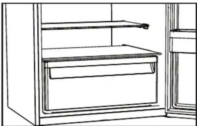 BEKO RDNT 56 B - Bac à légumes - 1