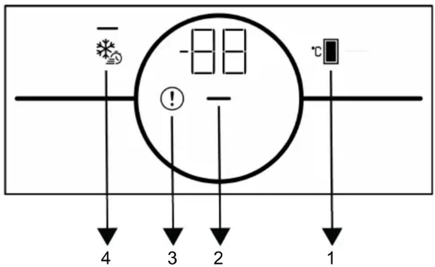 BEKO B5RMFNE314X - Ovladaci panel produktu - 1