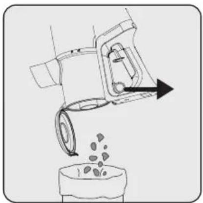 BEKO VRT 60221 VD - Cleaning the Dust container and Filters - 5