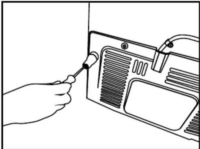 BEKO GNE134626ZX - Installation des cales en plastique - 2