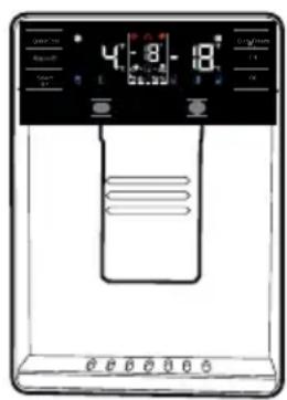 BEKO GNE134626ZX - Distributeur d'eau à la porte (pour certains modèles) - 1