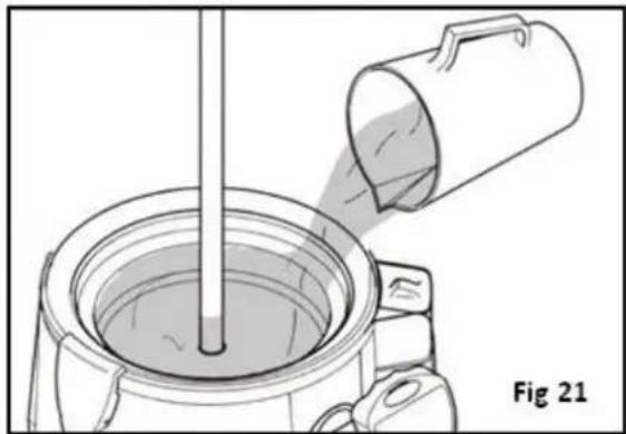 BUFFALO GF539 - Limpieza del contenedor de agua - 3