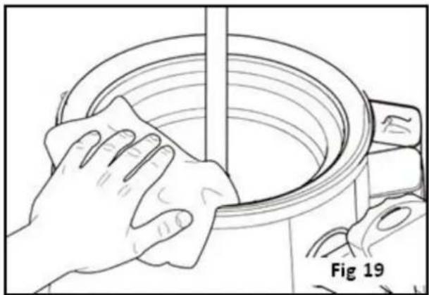 BUFFALO GF539 - Limpieza del contenedor de agua - 1