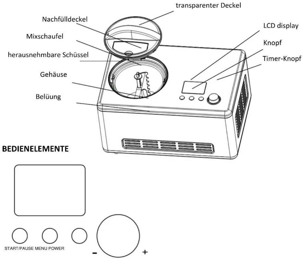 BUFFALO CK630 - MACHEN SIE SICH MIT IHRER EISMASCHINE VERTRAUT - 1