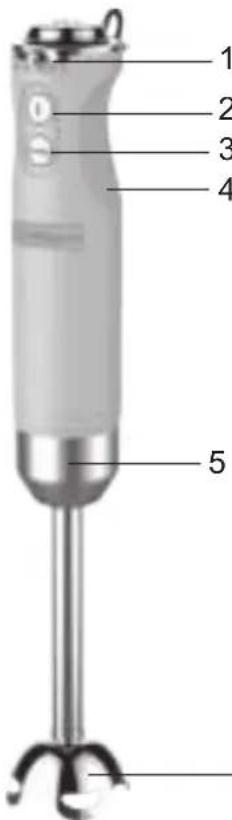 WESTINGHOUSE WKHBS270WH - DESCRIÇÃO DAS PEÇAS - 1