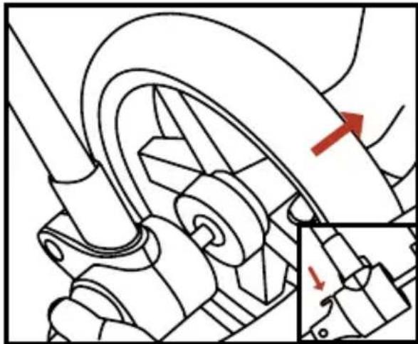 Qtus DuetPro - • Install / remove the front wheels - 4