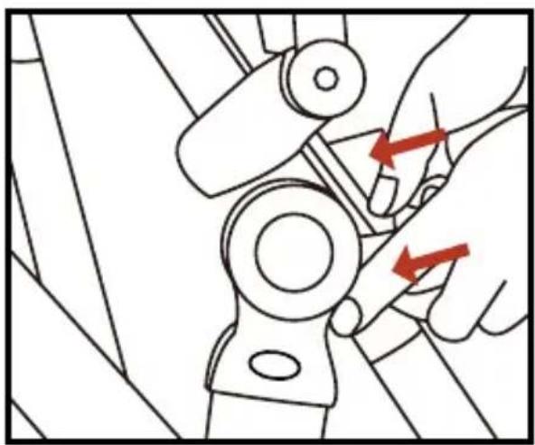 Qtus DuetPro - • Installer / enlever les roues avant - 5