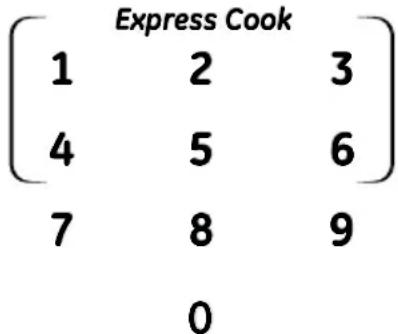 Express Cook 1 2 3 4 5 6 7 8 9 0