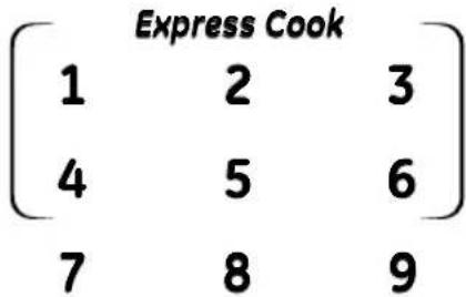 Express Cook 1 2 3 4 5 6 7 8 9