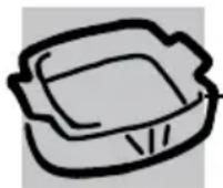 GE Adora DVM1950DRWW - MICROWAVE-SAFE COOKWARE - 2
