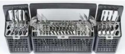 GE Adora DDT700SGNBB - Jets de lavage en profondeur pour argenterie (on some models) - 4