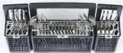 GE Adora DDT595SGJBB - Jets de lavage en profondeur pour argenterie (on some models) - 4
