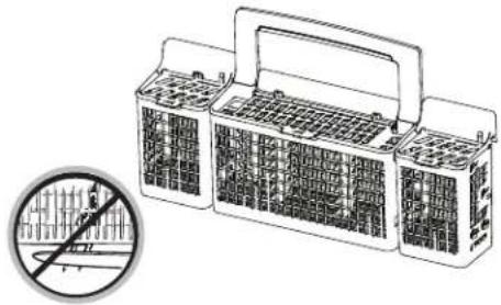 GE Adora DDT595SGJBB - Deep Clean Silverware Jets (on some models) - 1