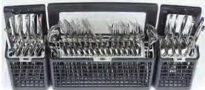 GE Adora DDT595SGJBB - Jets de lavage en profondeur pour argenterie (on some models) - 6
