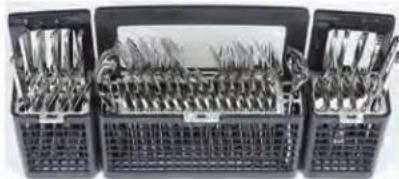 GE Adora DDT595SGJBB - Deep Clean Silverware Jets (on some models) - 6
