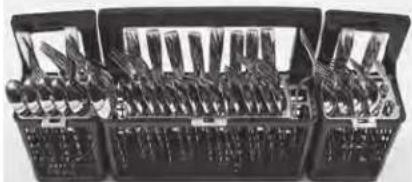 GE Adora DDT595SGJBB - Deep Clean Silverware Jets (on some models) - 7