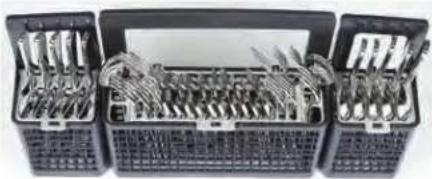 GE Adora DDT595SGJBB - Jets de lavage en profondeur pour argenterie (on some models) - 5