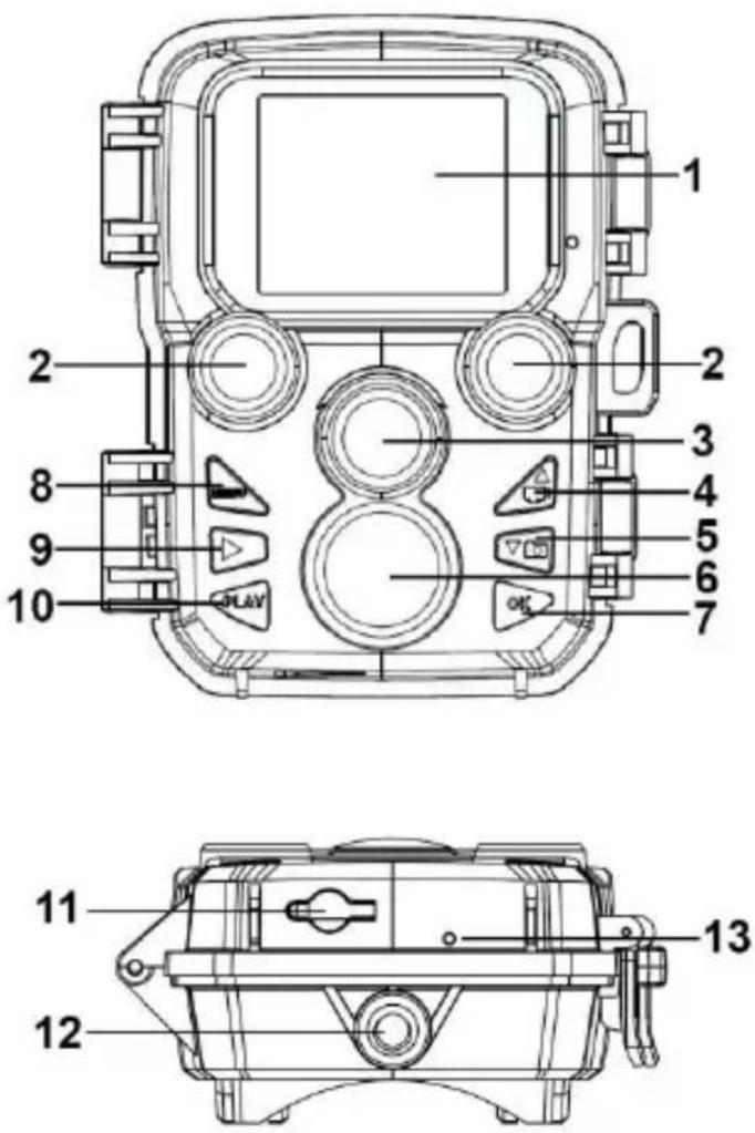 BRAUN Black500 Mini - Pièces de la caméra - 1
