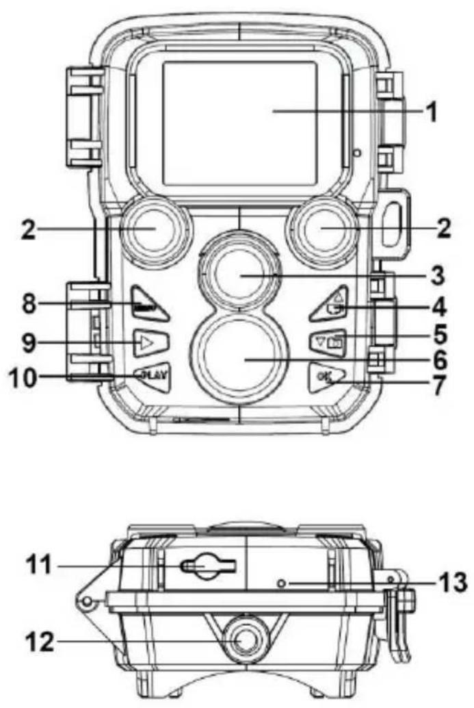 BRAUN Black500 Mini - Parti della videocamera - 1