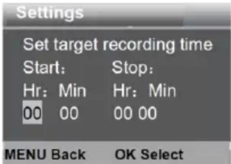BRAUN Black200 Mini - Tempo di registrazione target - 1