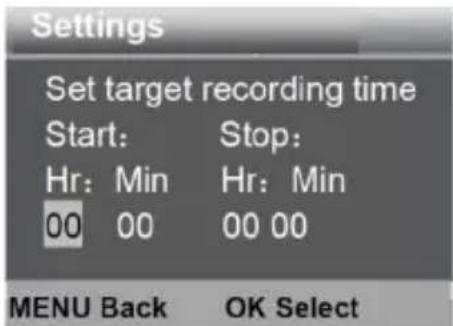 BRAUN Black200 Mini - Target Recording Time - 1
