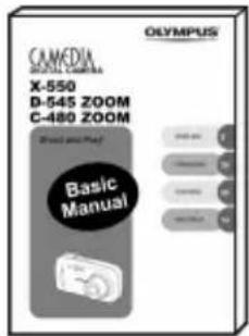 CAMEDIA X-550 D-545 ZOOM C-480 ZOOM Basic Manual Olympus 2000 GB 1000 GB 500 GB 200 GB