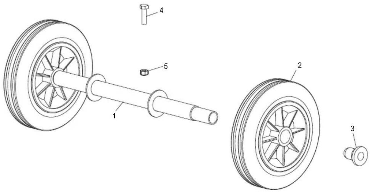 Lescha BELLE RTX 66 - Transport Attachment, Fixation de Transporteur, Conexión para Transportador, Acessorio do Transportador - 1