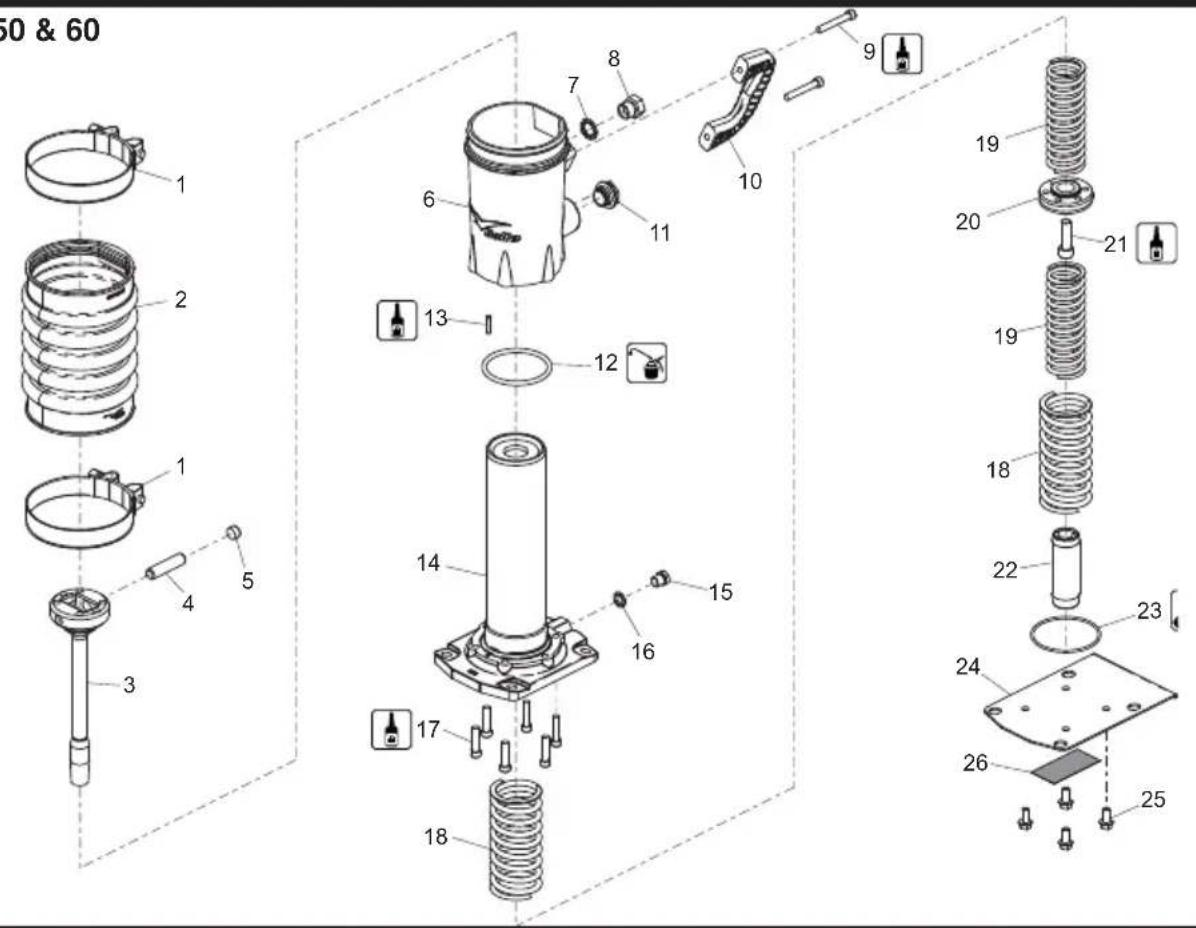 Lescha BELLE RTX 66 - Gearbox Assembly, Ensemble Boîte de Vitesses, - 3