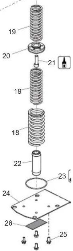 Lescha BELLE RTX 66 - Gearbox Assembly, Ensemble Boîte de Vitesses, - 2