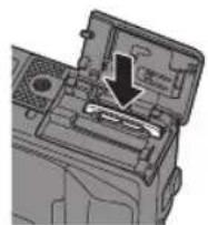 OLYMPUS Camedia C7000 Zoom - Pour retirer la carte - 1