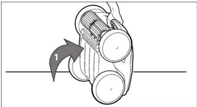 POLARIS PHENOM iQ+ - Pour remplacer une brosse usée: - 1