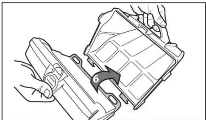 POLARIS PHENOM iQ+ - Nettoyer la cartouche filtrante - 4