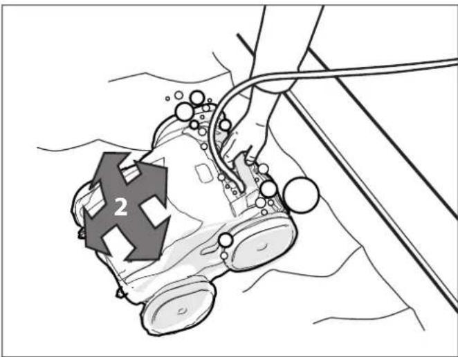 POLARIS PHENOM iQ+ - Installer et immerger le robot nettoyeur - 2