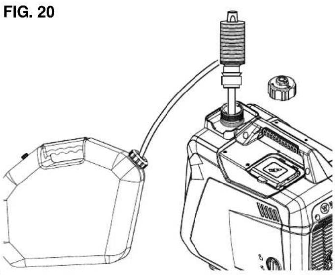 WESTINGHOUSE iGen1500c - REEMPLACEMENT DU FILTRÉ À CARBURANT Voir la figure 21. - 1