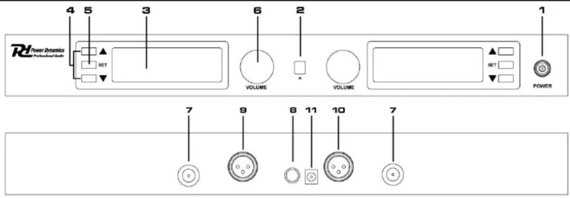 Power Dynamics PD632C - VISTA FRONTAL - 1