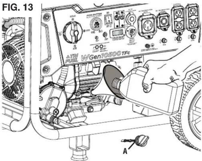 FIG. 13 WEN FUEL WGen10500 TFC A