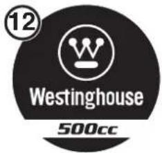 WESTINGHOUSE WGen10500TFc - Symboles de sécurité - 2